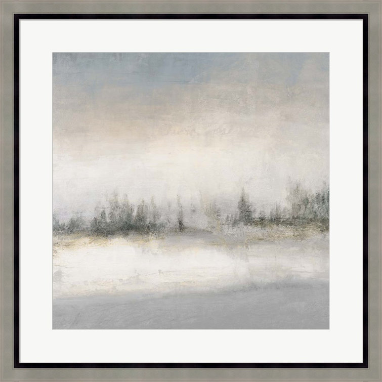 Orren Ellis Foggy Winter Day By Michael Marcon, Framed Wall Art